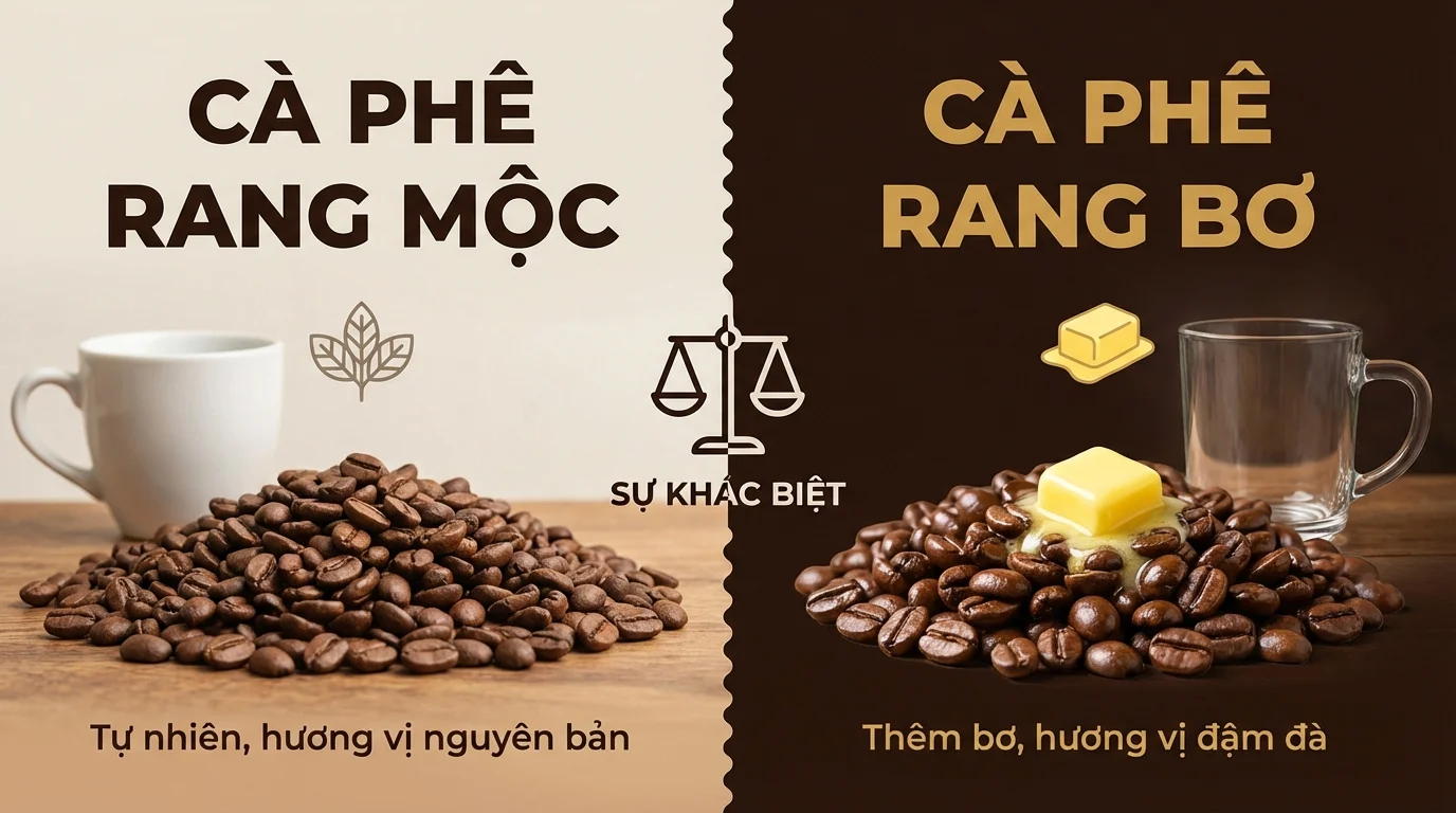 Cà Phê Rang Vừa Vs Rang Đậm: Sự Khác Biệt Bạn Cần Biết | Blog Tuho Việt Nam