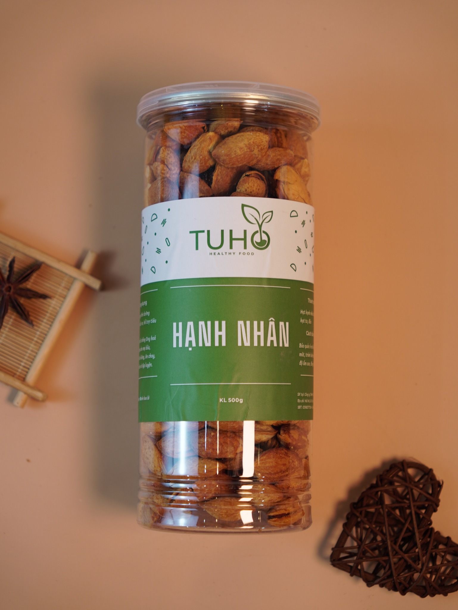 TUHO-Hạnh nhân rang bơ Mỹ